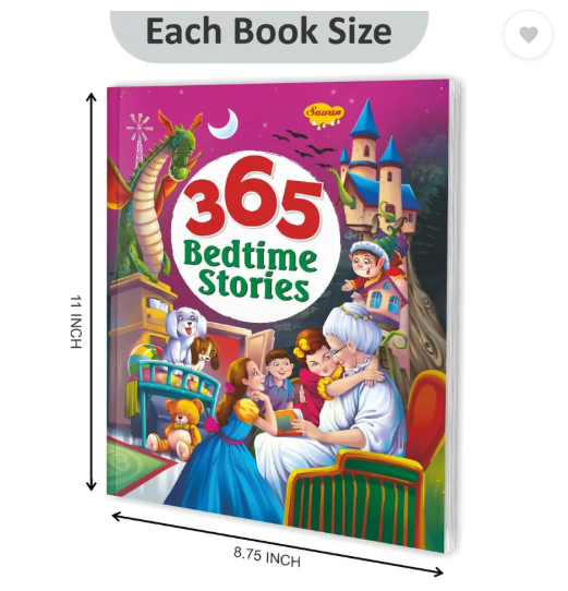 365 Bedtime Stories (Paperback)  (Paperback, Manoj Publications Editorial Board)