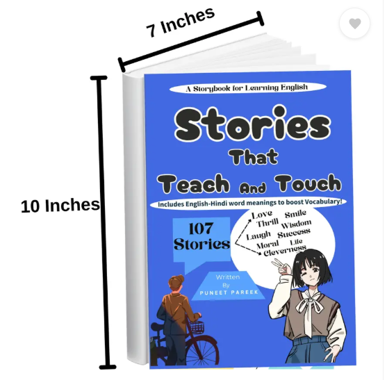 Stories That Teach and Touch - 107 Stories - Bedtime Story - English Story book (Paperback, Puneet Pareek)