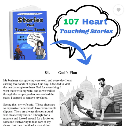 Stories That Teach and Touch - 107 Stories - Bedtime Story - English Story book (Paperback, Puneet Pareek)