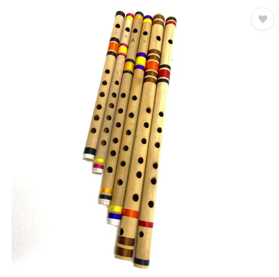 BestBrother Combo SIX SET G Sharp+C Sharp A+G+B+C SCALE BEST QUALITY Bamboo Flute (47 cm)
