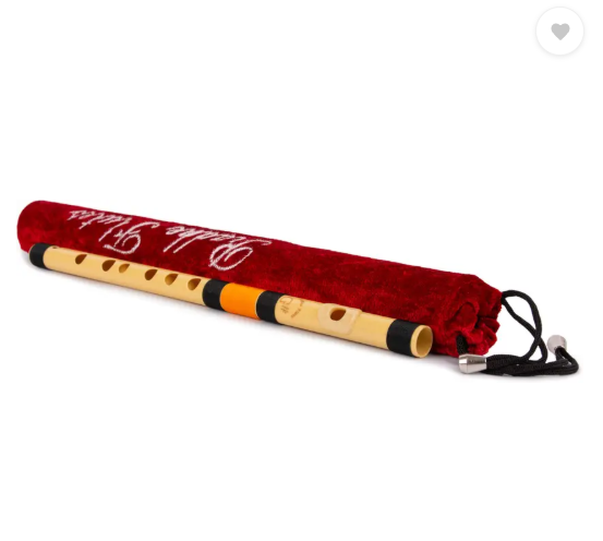 Radhe Flutes G Sharp Higher Octave RIGHT Hand With VELVET COVER PVC Flute (33 cm)