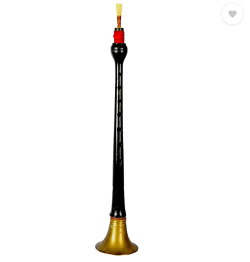 Mayur Musical Chanter Kattai Musical Instrument Wooden Clarinet with Reed Indian Shehnai Superior Quality Clarinet  (C)