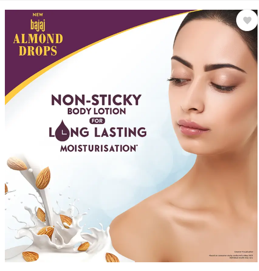 BAJAJ Almond Drops Nourishing Body Lotion  (400 ml)