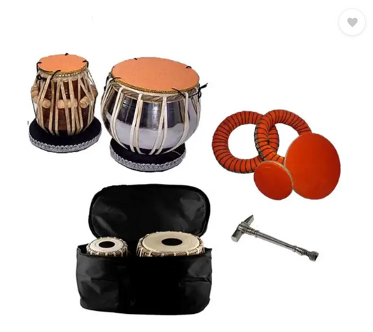 SG MUSICAL tabla musical instrument for kids Tabla  (Dayan - 14 cm, Bayan - 22 cm)