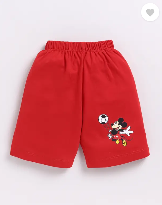 Boys Casual T-shirt Shorts (Multi6)