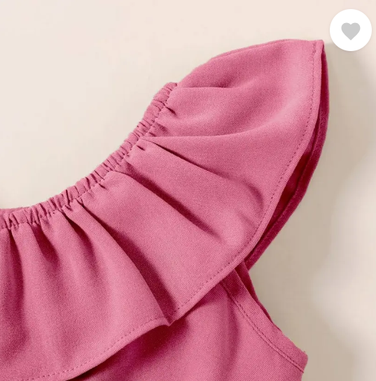 Baby Girls Party(Festive) Top Skirt (Pink)