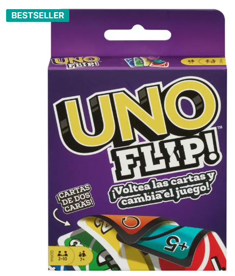 mattel GAMES Uno Flip Side Card Game  (Multicolor)
