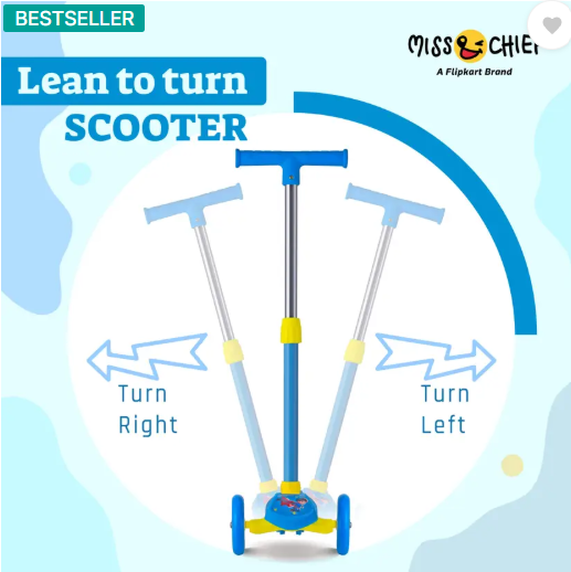 Miss & Chief Kick Scooter (Blue)