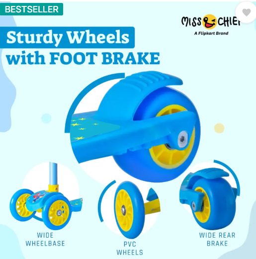 Miss & Chief Kick Scooter (Blue)