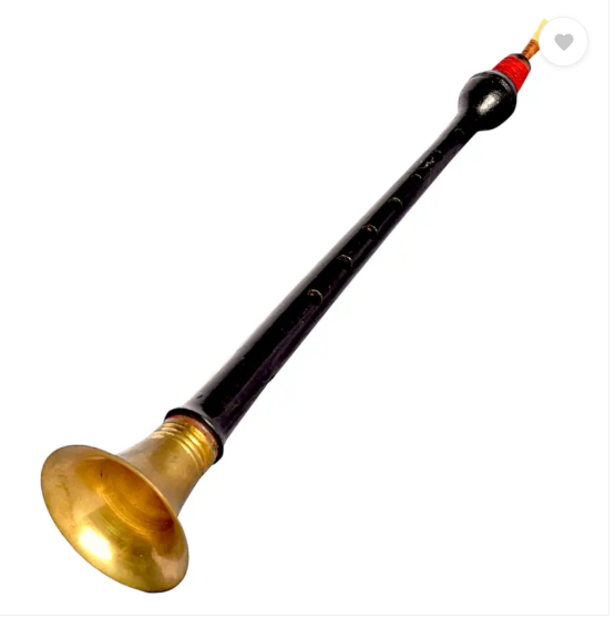 Mayur Musical Chanter Kattai Musical Instrument Wooden Clarinet with Reed Indian Shehnai Superior Quality Clarinet  (C)