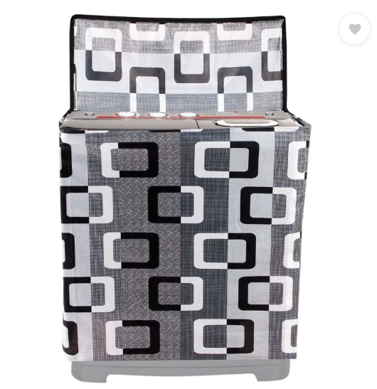 Crosmo Semi-Automatic Washing Machine Cover  (Width: 80.01 cm, Multicolor)