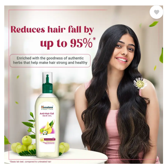 HIMALAYA Anti-Hair Fall Hair Oil, Hair Oil  (200 ml)