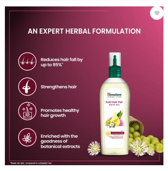 HIMALAYA Anti-Hair Fall Hair Oil, Hair Oil  (200 ml)