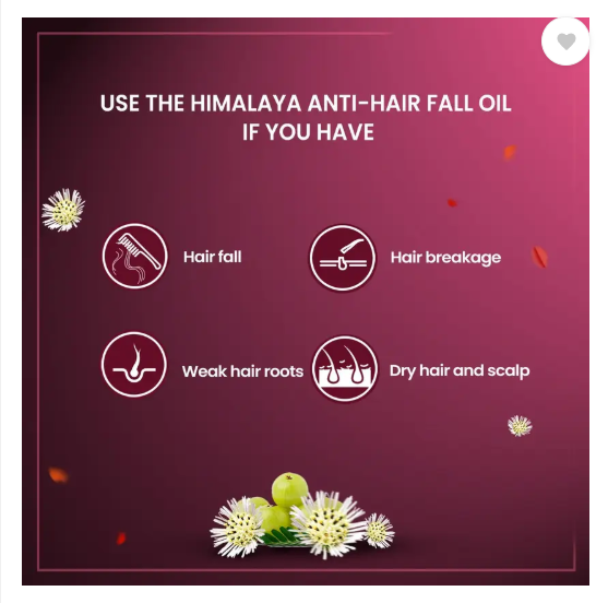 HIMALAYA Anti-Hair Fall Hair Oil, Hair Oil  (200 ml)