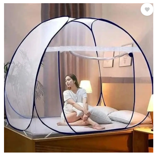 Flipkart SmartBuy Polyester Adults Washable FSB-MN-P-K-D-BLUE Z Mosquito Net  (Blue, Tent)