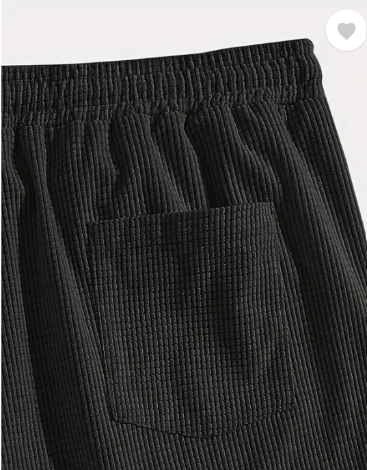 Solid Men Black Regular Shorts