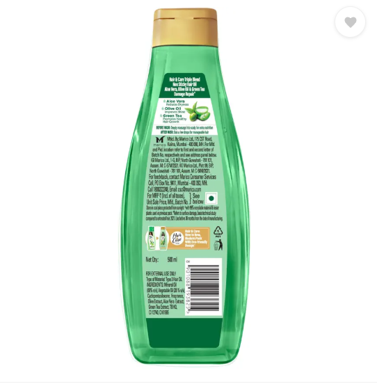 HAIR & CARE Damage Repair Non-Sticky Hair Oil  (1000 ml)