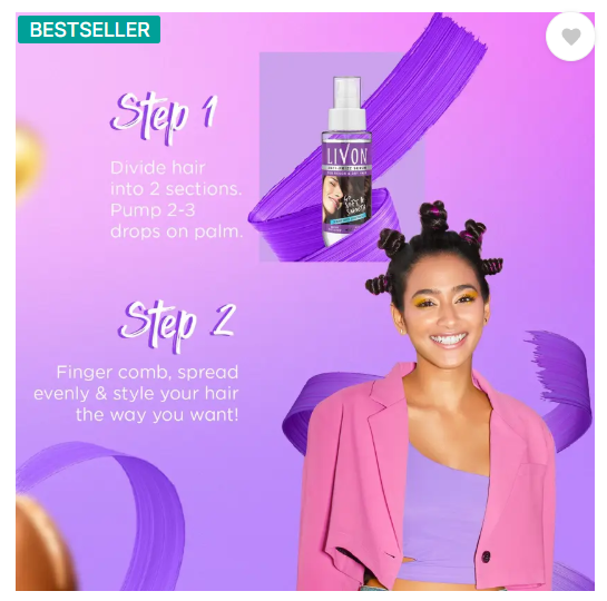 LIVON Dry & Rough Hair for 24 Hour Frizz-free Smoothness  (200 ml)