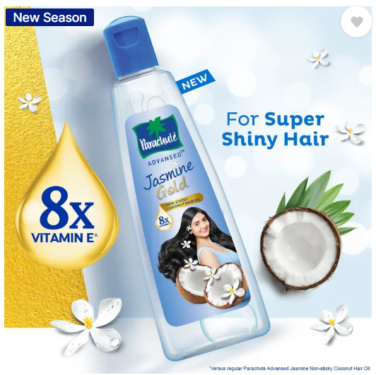 Parachute Advansed Jasmine Gold Hair Oil  (1500 ml)