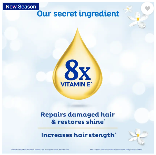 Parachute Advansed Jasmine Gold Hair Oil  (1500 ml)