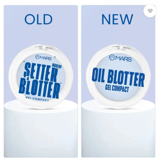 MARS Oil Blotter Gel for Poreless Effect Compact  (transparent, 5 g)