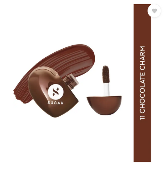 SUGAR Cosmetics SUGAR LA LA LOVE 18HR LIQUID LIPSTICK  (11 Chocolate Charm, 5 ml)
