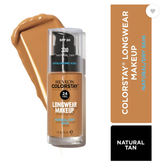 Revlon Colorstay Long Wear Make Up Normal To Dry-Natural Tan (Spf 20) Foundation  (Natural Tan, 30 ml)