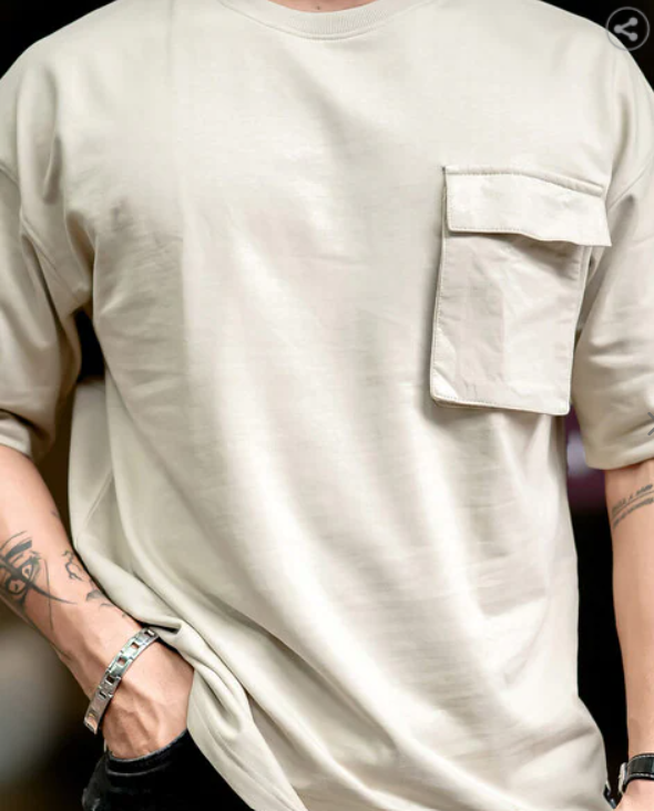 MANIAC Men Oversized Fit T-shirt