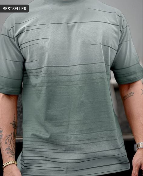 MANIAC Men Oversized Fit T-shirt