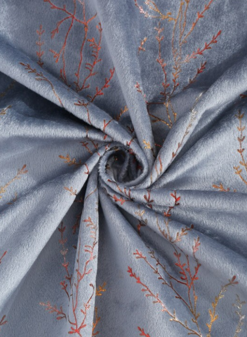 Aura Rose | 2 Pieces Velvet out Door Curtains