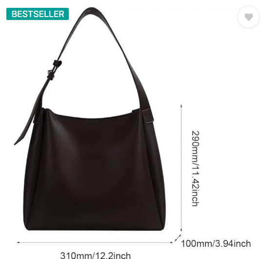 LIZIQI Stylish Handbag for women | Ladies Purse Tote Bag Waterproof Messenger Bag  (Black, 15 inch)
