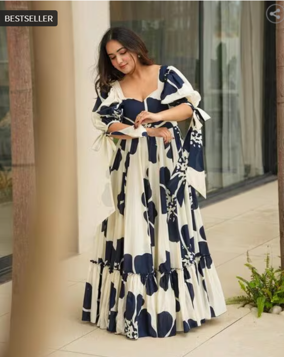 NYRIKA Women Gown Dress