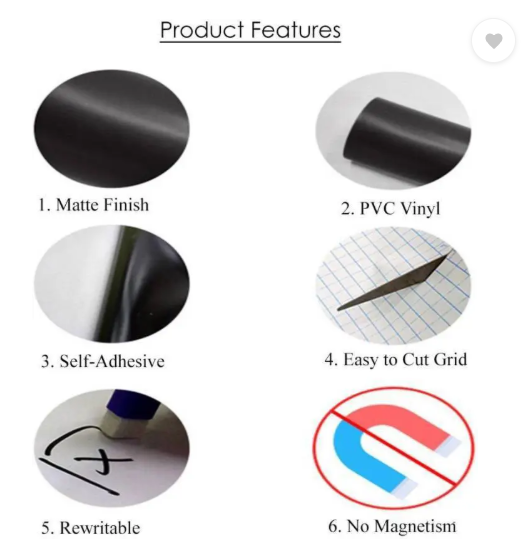 Wollzo 100 cm Wall Stickers Green board Extra Large Kids Study School Room Chalkboard Decal Self-Adhesive Self Adhesive Sticker  (Pack of 1)