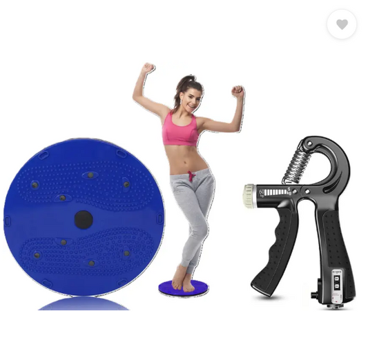 Khargadham HOME GYM Countable Hand Gripper and twister For Men and Women Fitness Accessory Fitness Accessory Kit Kit