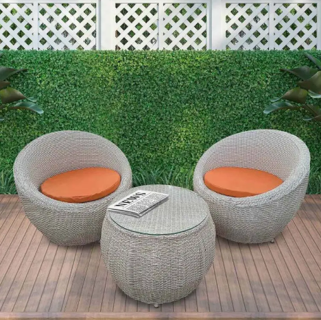 Home Desire Metal Table & Chair Set  (Finish Color - Multicolor, Pre-assembled)