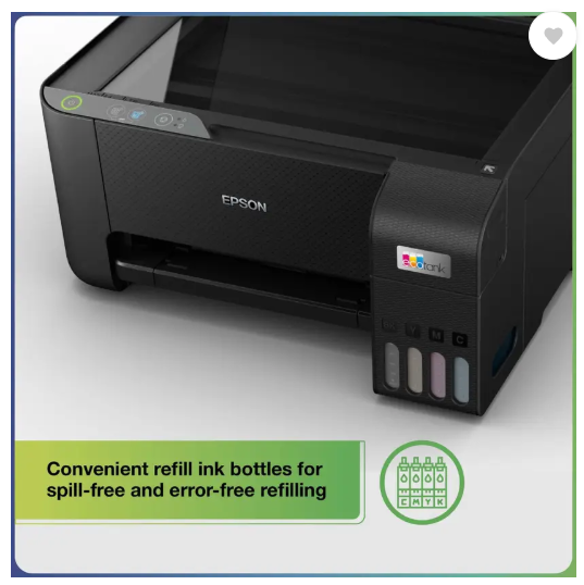 Epson L3210 Multi-function Color Ink Tank Printer  (4 Ink Bottles Included)