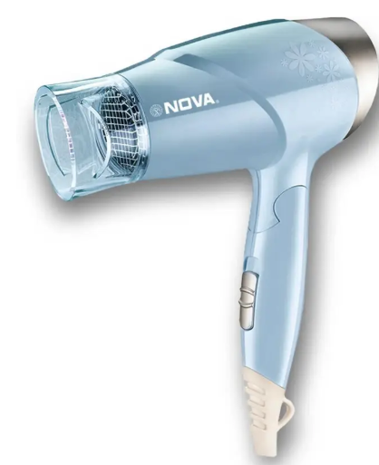 NOVA NHP 8203 Hair Dryer  (1400 W, Blue)