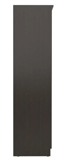 NEUDOT MONO Engineered Wood 2 Door Wardrobe  (Finish Color - Wenge, Knock Down)