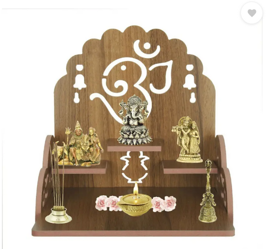 YIXT smart temple temple modern temple light temple Engineered Wood Home Temple Engineered Wood Home Temple  (Height: 28, DIY(Do-It-Yourself))