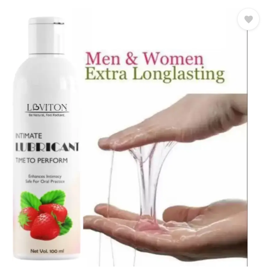 loviton Lube - Strawberry Flavoured Lubricant Lubricant  (100 ml)