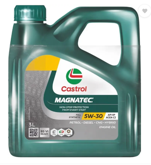 Castrol MAGNATEC 5W-30 API SP ACEA C2 Full-Synthetic Engine Oil  (3 L, Pack of 1)