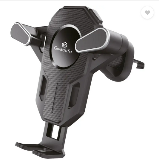 GOOD LIFE Car Mobile Holder for Dashboard, AC Vent, Anti-slip, Steering, Windshield  (Black)