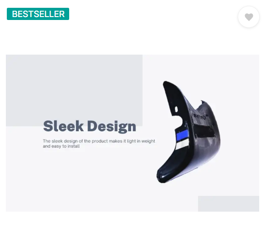 Fibera Splendor Bike Engine Guard  (Hero)
