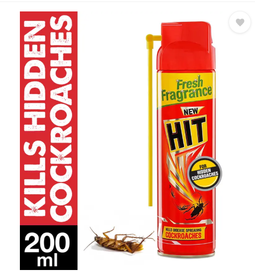 Hit Cockroach Killer Spray (Fresh Fragrance)  (200 ml)