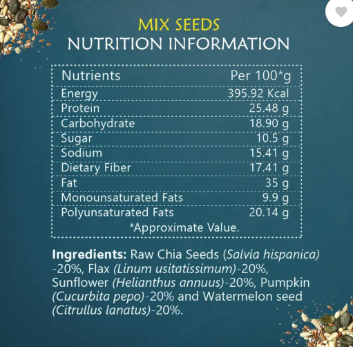 TruNutra 5-In 1 Healthy Diet Mix, For Weight Loss & Health Booster For Eating Mixed Seeds  (400 g, Pack of 2)