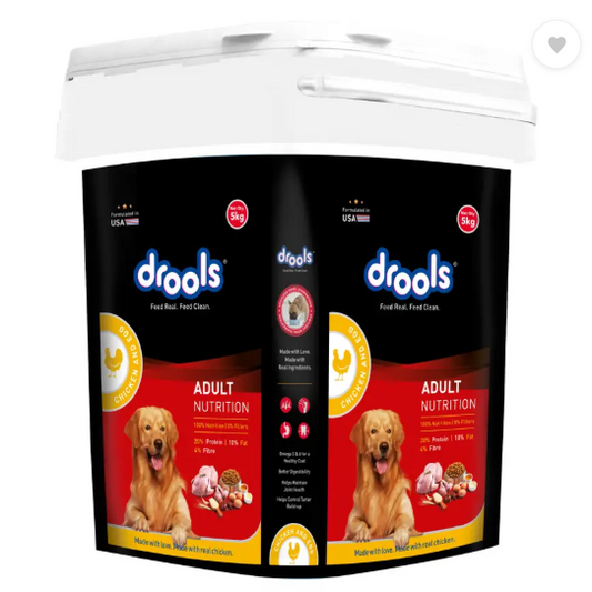 Drools Inside Container Egg and Chicken 5 kg Dry Adult Dog Food