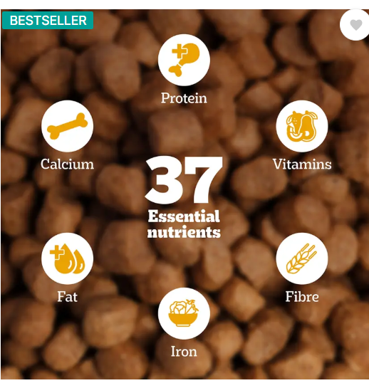 PEDIGREE CHICKEN AND VEGETABLE 3KG Chicken, Vegetable 3 kg Dry Adult Dog Food