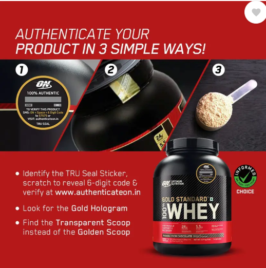 Optimum Nutrition (ON) Gold Standard 100% Protein Powder - Primary Source Isolate Whey Protein  (907 g, Extreme Milk Chocolate)