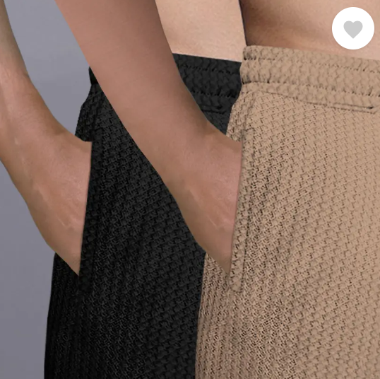 Pack of 2 Solid Men Black, Beige Regular Shorts