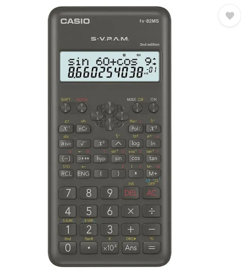 CASIO FX-82MS Scientific Scientific Calculator  (12 Digit)
